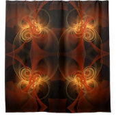 Morning Magic Abstract Art Douchegordijn (Voorkant)