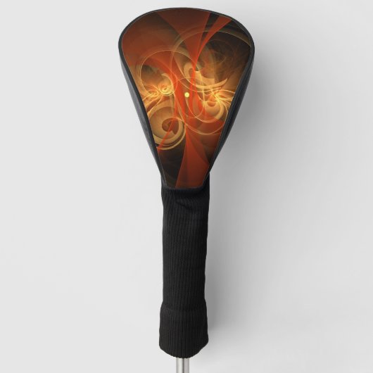 Morning Magic Abstract Art Golfheadcover (Voorkant)