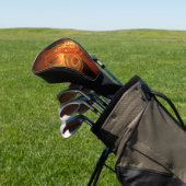 Morning Magic Abstract Art Golfheadcover (Insitu)