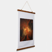 Morning Magic Abstract Art Hangend Wandkleed (Gebogen)