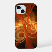 Morning Magic Abstract Art iPhone 15 Case (Achterkant)