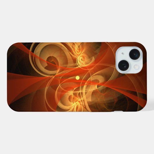 Morning Magic Abstract Art iPhone Hoesje (Achterkant horizontaal)