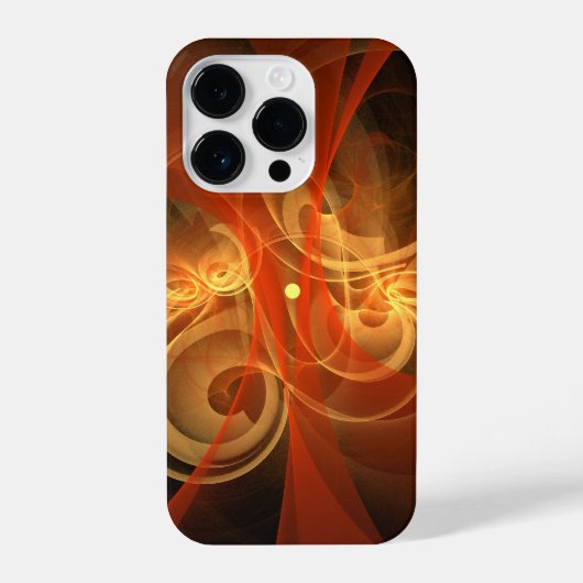 Morning Magic Abstract Art iPhone Hoesje (Achterkant)