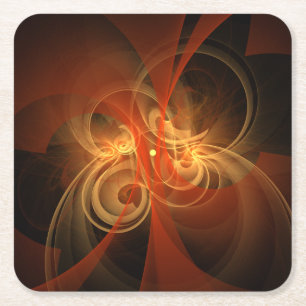 Morning Magic Abstract Art Kartonnen Onderzetters