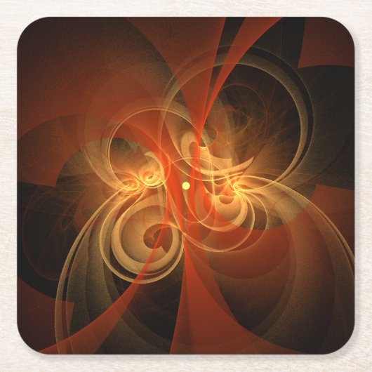 Morning Magic Abstract Art Kartonnen Onderzetters (Voorkant)