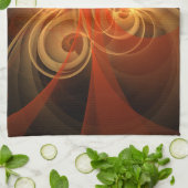 Morning Magic Abstract Art Kitchen Towel Theedoek (Gevouwen)