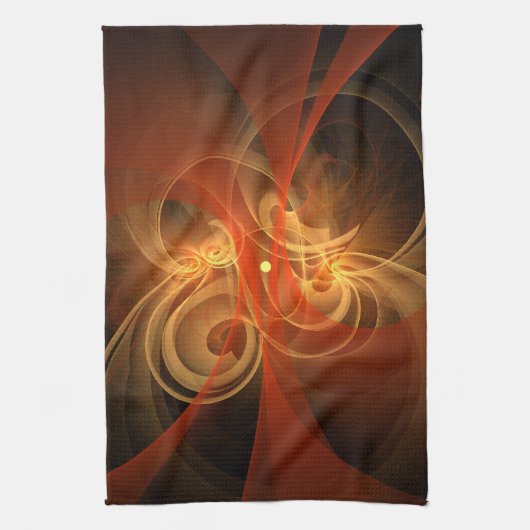 Morning Magic Abstract Art Kitchen Towel Theedoek (Verticaal)