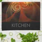 Morning Magic Abstract Art Kitchen Towel Theedoek (Gevouwen)