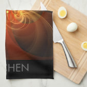 Morning Magic Abstract Art Kitchen Towel Theedoek (Quarter Fold)