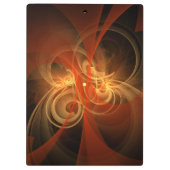 Morning Magic Abstract Art Klembord (Achterkant)