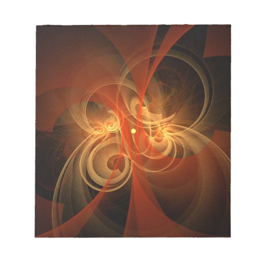 Morning Magic Abstract Art-laptop Notitieblok (Voorkant)