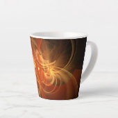 Morning Magic Abstract Art Latte Mok (Rechterhoek)