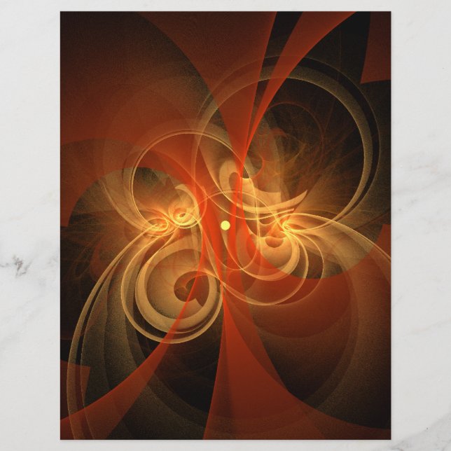 Morning Magic Abstract Art Letterhead (Voorkant)