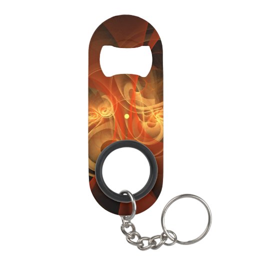 Morning Magic Abstract Art Mini Flessenopener (Achterkant)