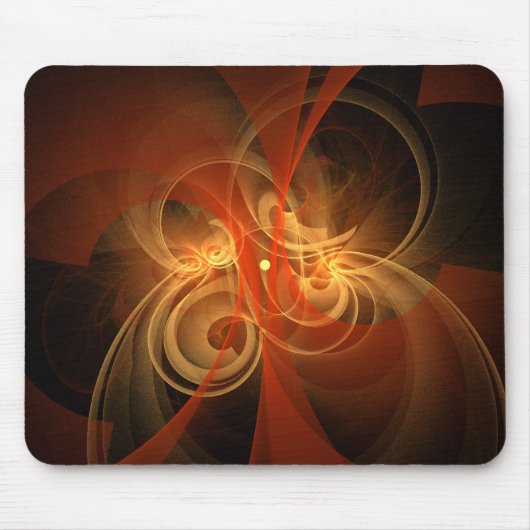 Morning Magic Abstract Art Mousepad Muismat (Voorkant)