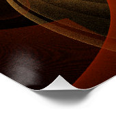 Morning Magic Abstract Art Perfect Poster (Hoek)