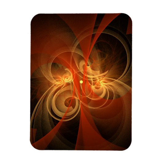 Morning Magic Abstract Art Premium Magnet Magneet (Verticaal)