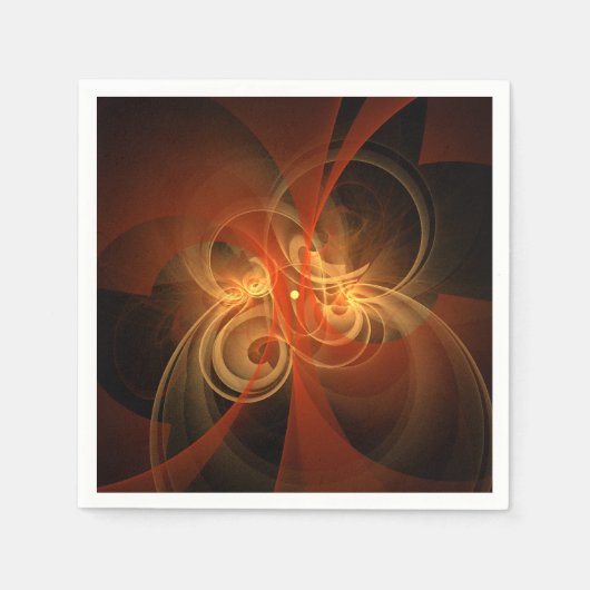 Morning Magic Abstract Art Servetten (Voorkant)