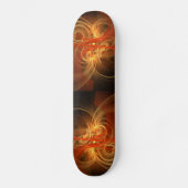 Morning Magic Abstract Art Skateboard (Voorkant)