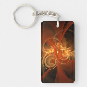 Morning Magic Abstract Art Sleutelhanger