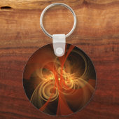 Morning Magic Abstract Art Sleutelhanger (Voorkant)