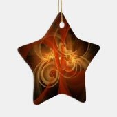 Morning Magic Abstract Art Star Ornament (Rechts)