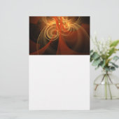 Morning Magic Abstract Art Stationery Briefpapier (Staand voorkant)
