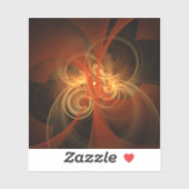 Morning Magic Abstract Art Sticker (Vel)