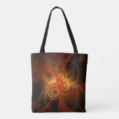 Morning Magic Abstract Art Tote Bag (Achterkant)