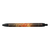 Morning Magic Abstract Art Zwarte Inkt Pen (Voorkant)