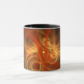 Morning Magic Abstract Coffee Mok (Midden)