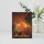 Morning Magic Dank u Briefkaart (Staand voorkant)