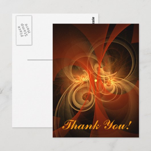 Morning Magic Dank u Briefkaart (Voorkant / Achterkant)