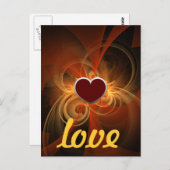 Morning Magic Love Briefkaart (Voorkant / Achterkant)