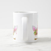 Morning Magic Unicorn Rainbow Grote Koffiekop (Achterkant)