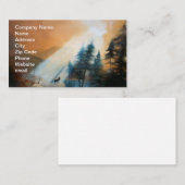 Morning Majesty Visitekaartje (Voorkant / Achterkant)