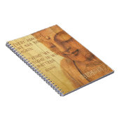 Morning Mantra Dagelijkse affirmatie Boeddha Quote Notitieboek (Rechterzijde)