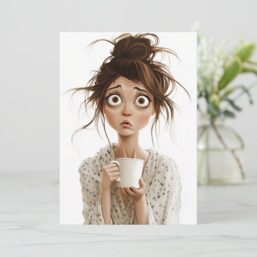 Morning Mayhem Kaart (Staand voorkant)