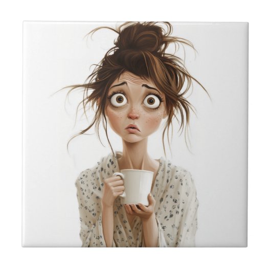 Morning Mayhem Tegeltje (Voorkant)