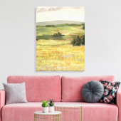 Morning Meadow Canvas Afdruk (Insitu (Woonkamer))