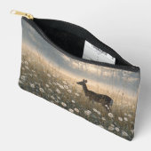 Morning Meadow Deer Silhouette Pouch Etui (Open)