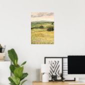 Morning Meadow Poster (Thuiskantoor)