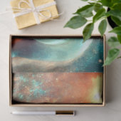 Morning Meadow Schattige meisje en paard decoupage Tissuepapier (Geschenk)