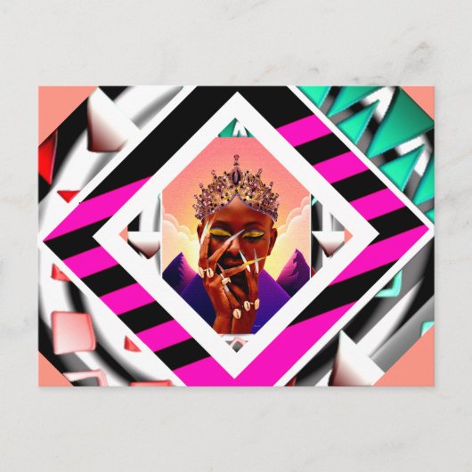 Morning Meditation Briefkaart (Voorkant)