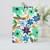 Morning Mint bedankje / briefkaart (Staand voorkant)