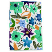 Morning Mint medium geschenktas Cadeauzakje (Voorkant)