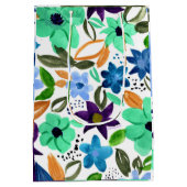 Morning Mint medium geschenktas Cadeauzakje (Achterkant)