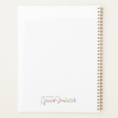 Morning Mint planner (Achterkant)