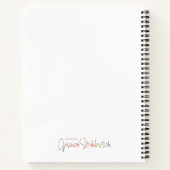 Morning Mint spiraal notitieboek (Achterkant)