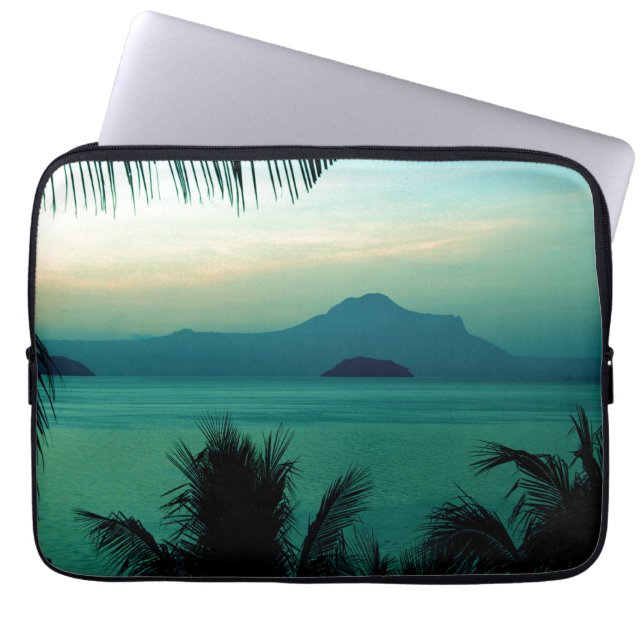 Morning Mist Background 2 Laptop Sleeve (Voorkant)